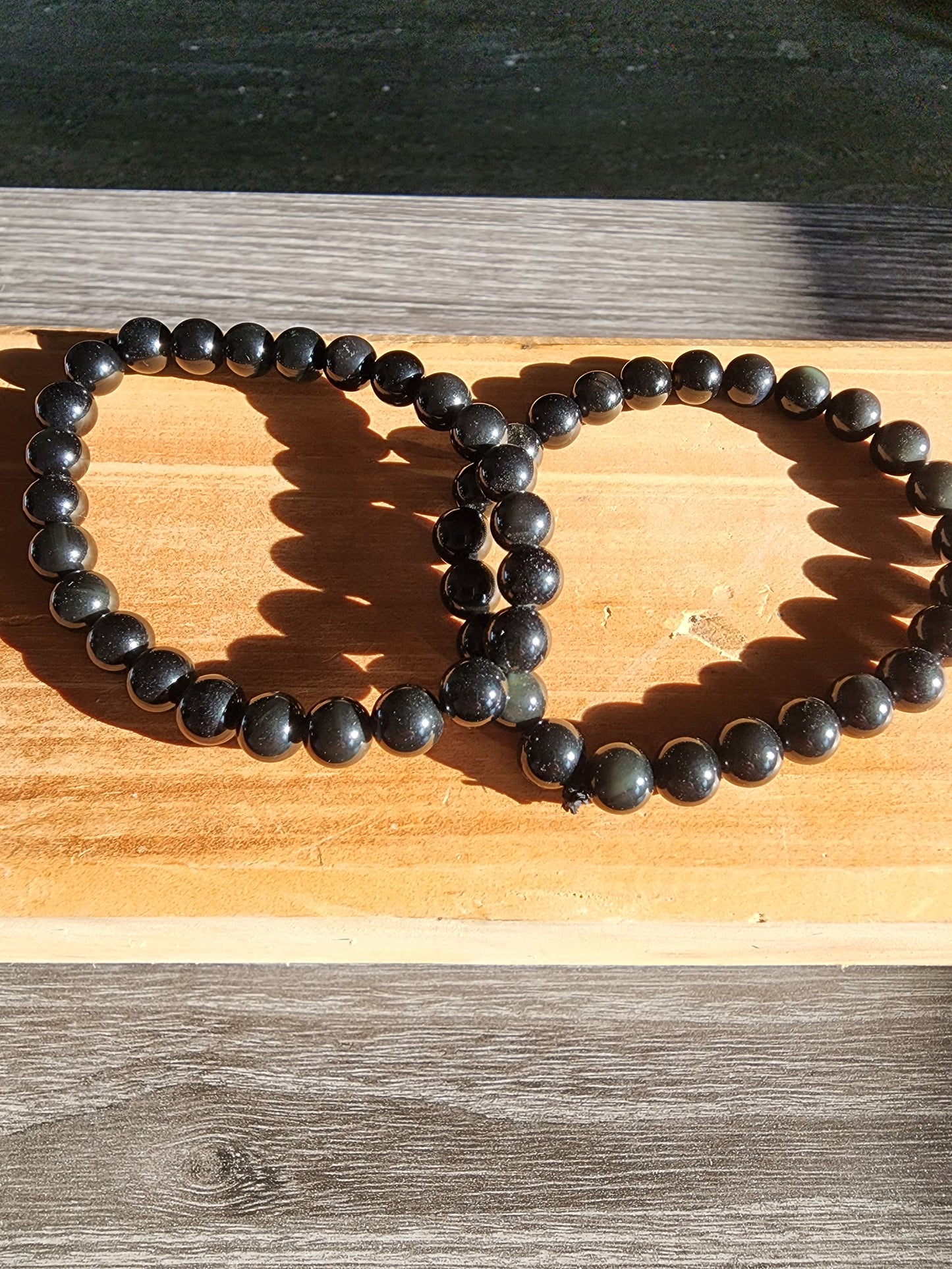 Rainbow Obsidian Bracelet