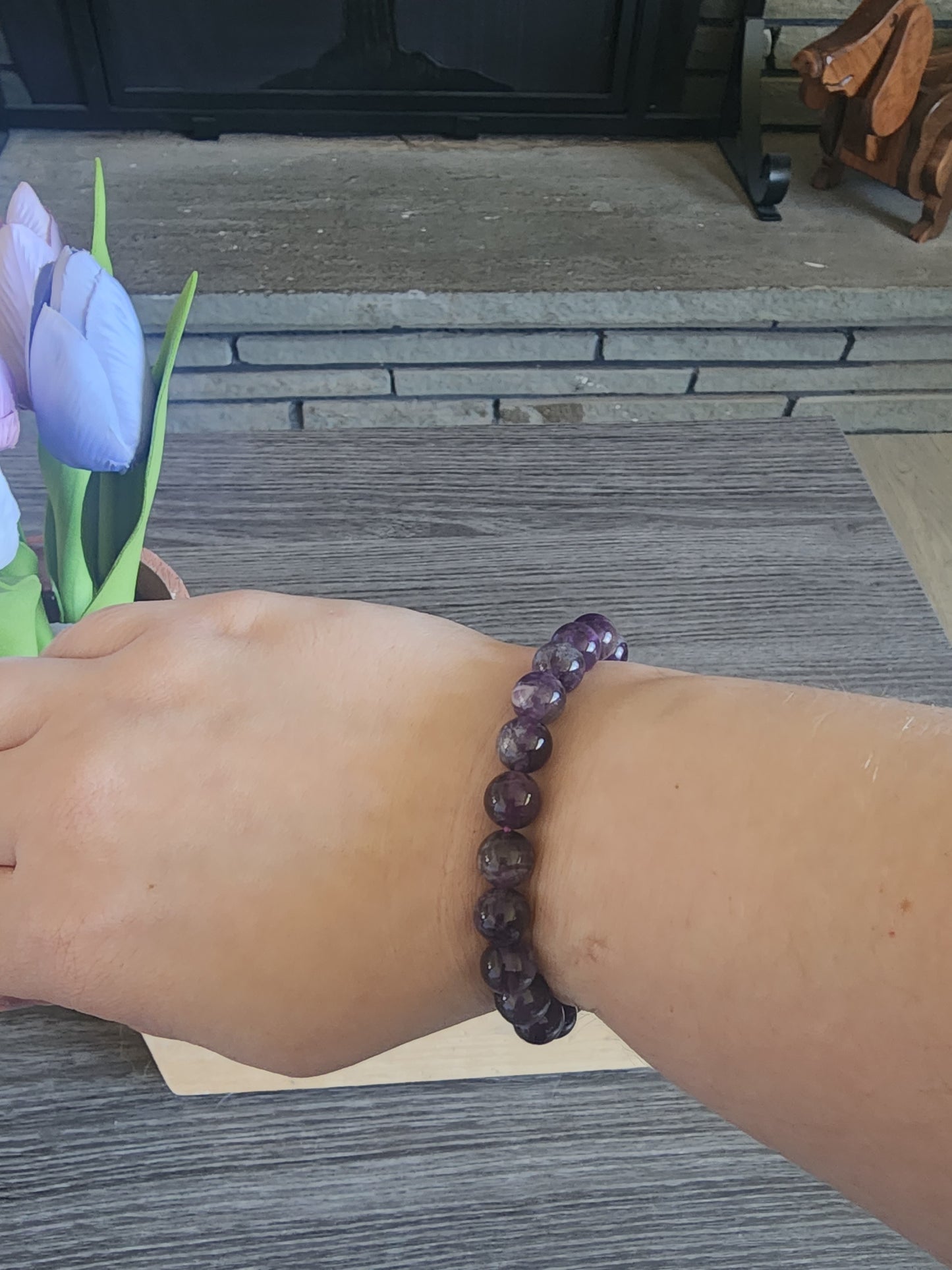 Amethyst Bracelet 8mm