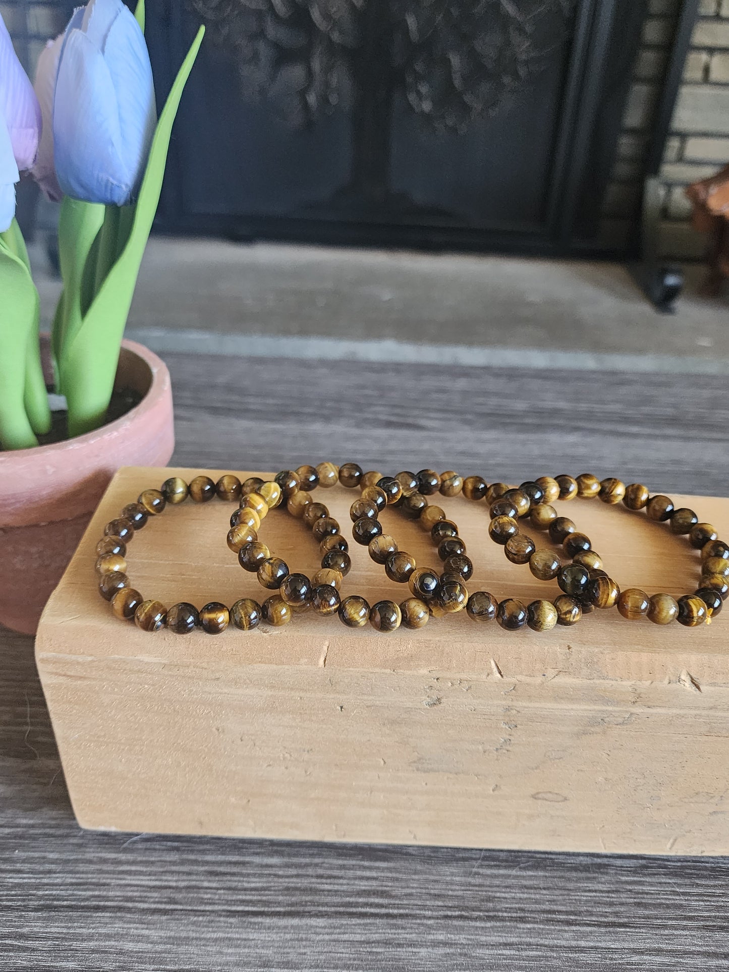 Tigers Eye 8mm Bracelet