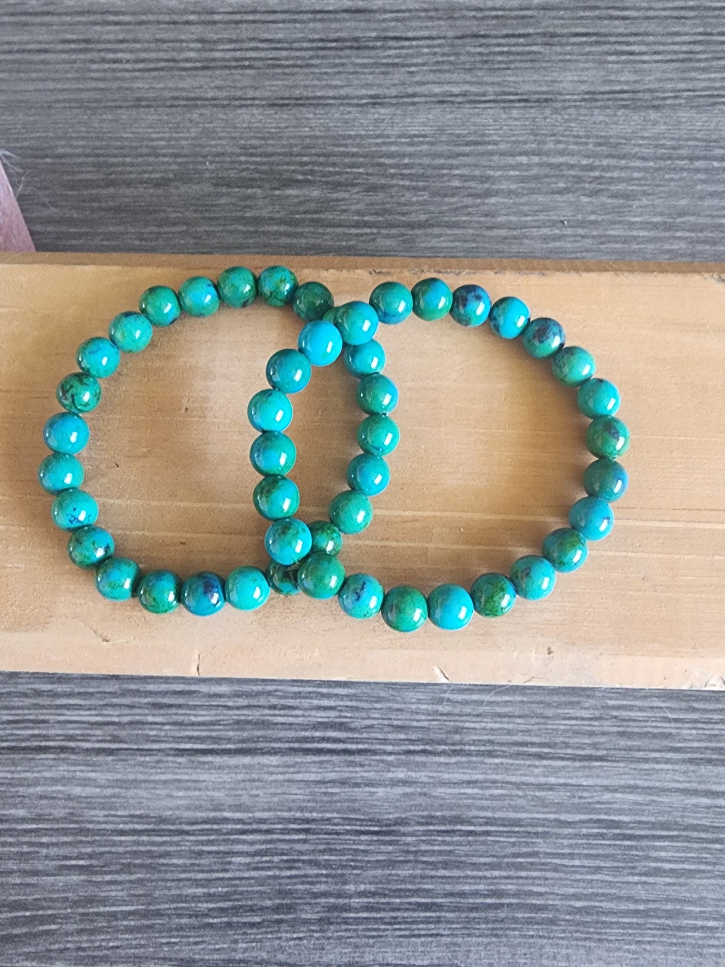 Chrysocolla Bracelet 8mm