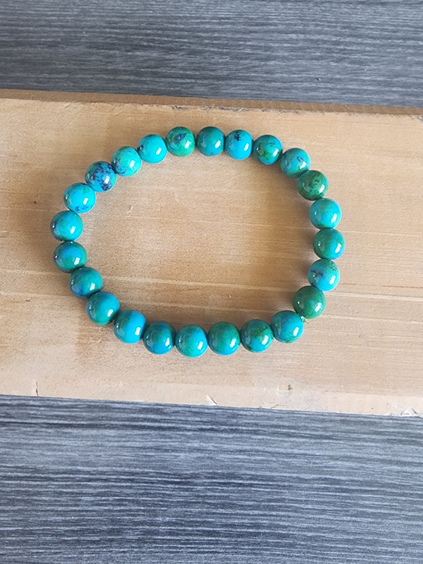 Chrysocolla Bracelet 8mm