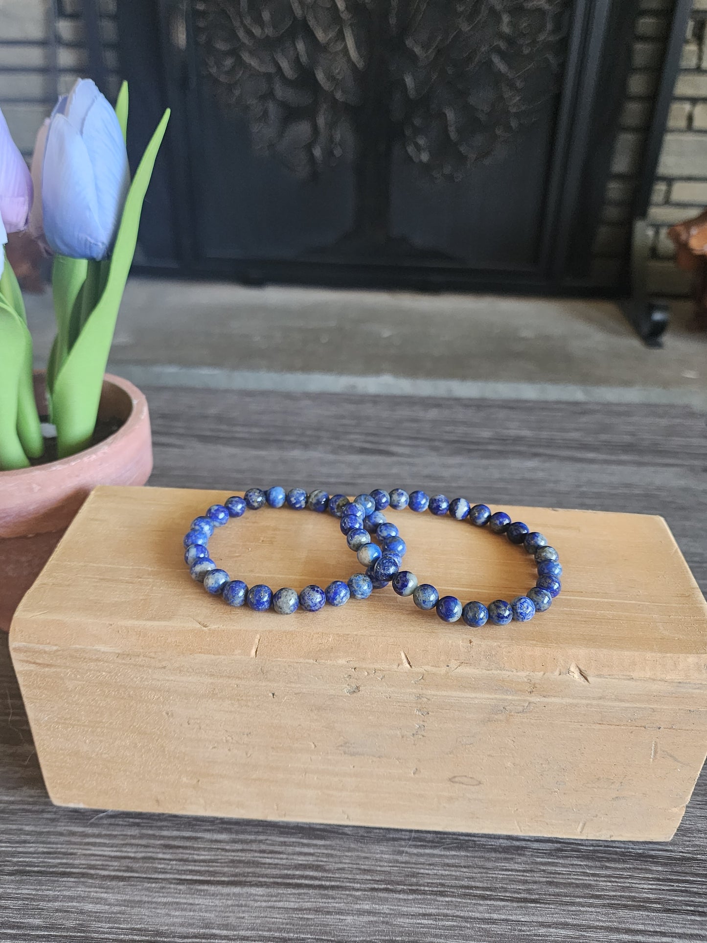 Lapis Lazuli Bracelet 8mm