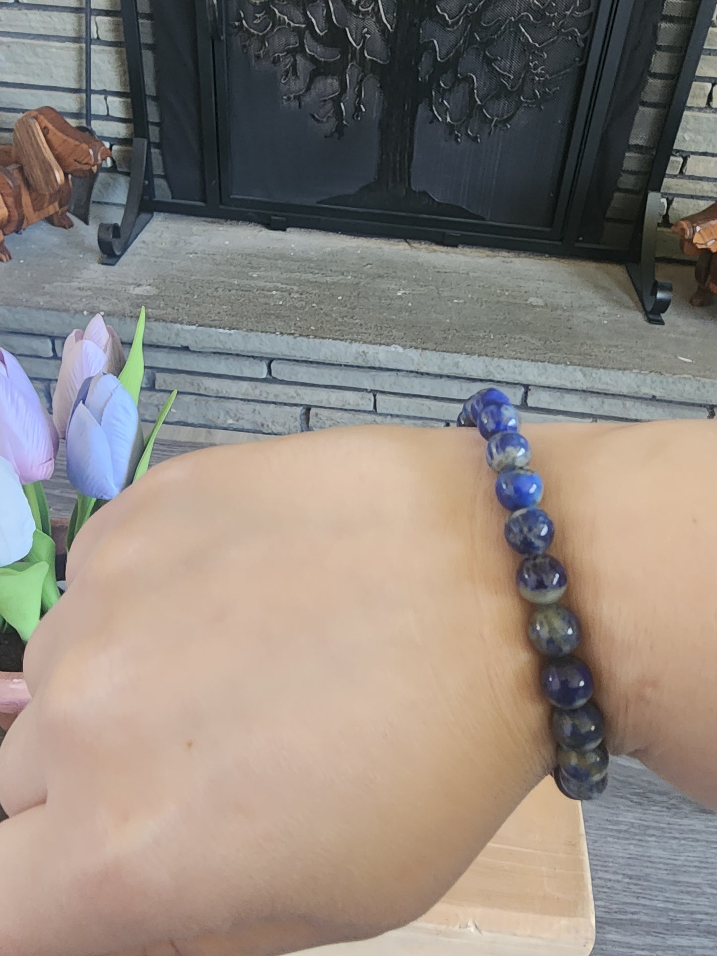 Lapis Lazuli Bracelet 8mm