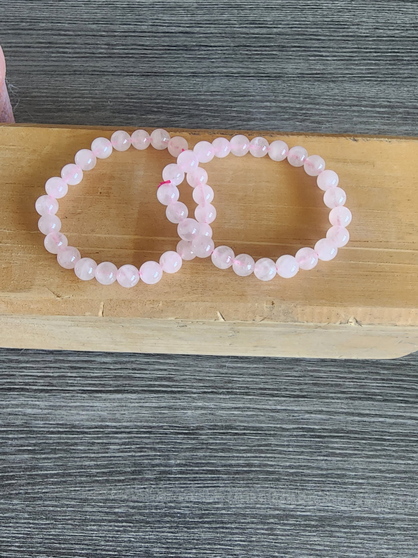 Rose Quartz Bracelet 8mm