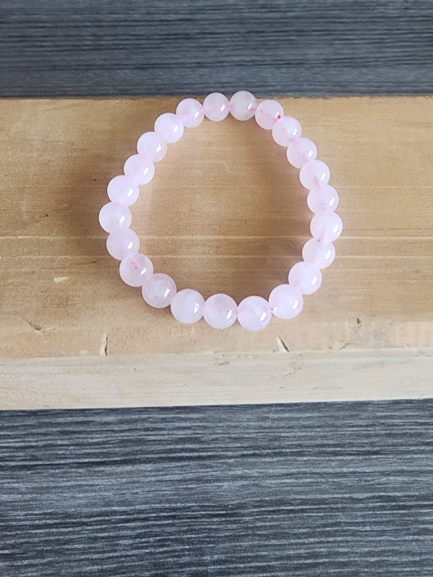 Rose Quartz Bracelet 8mm