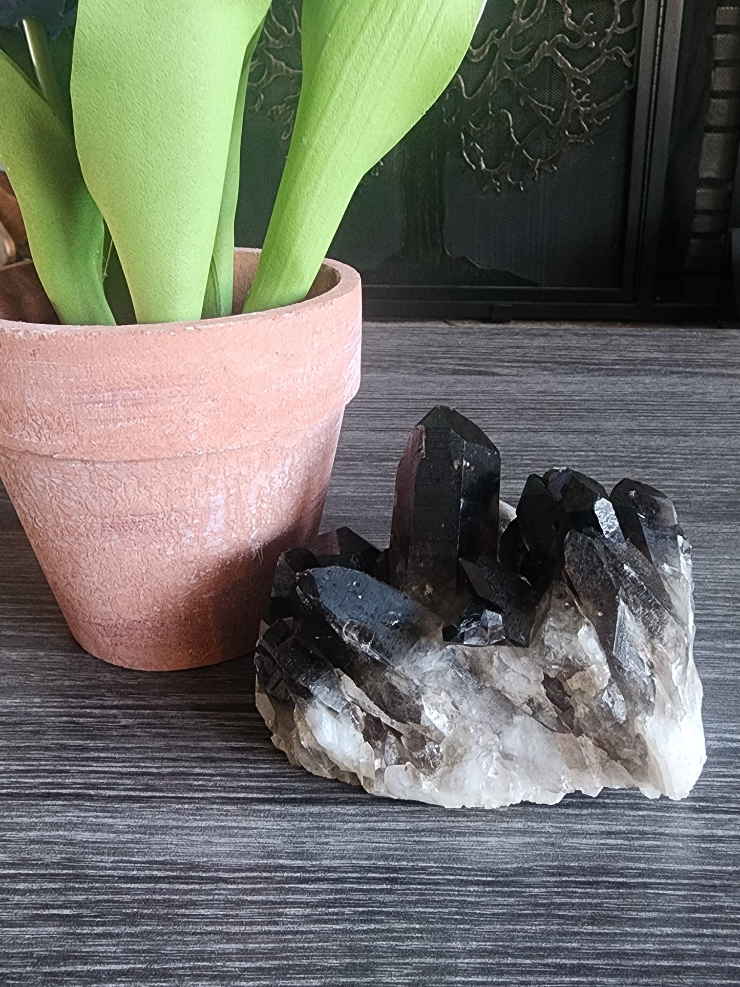 Smokey Quartz Clusters