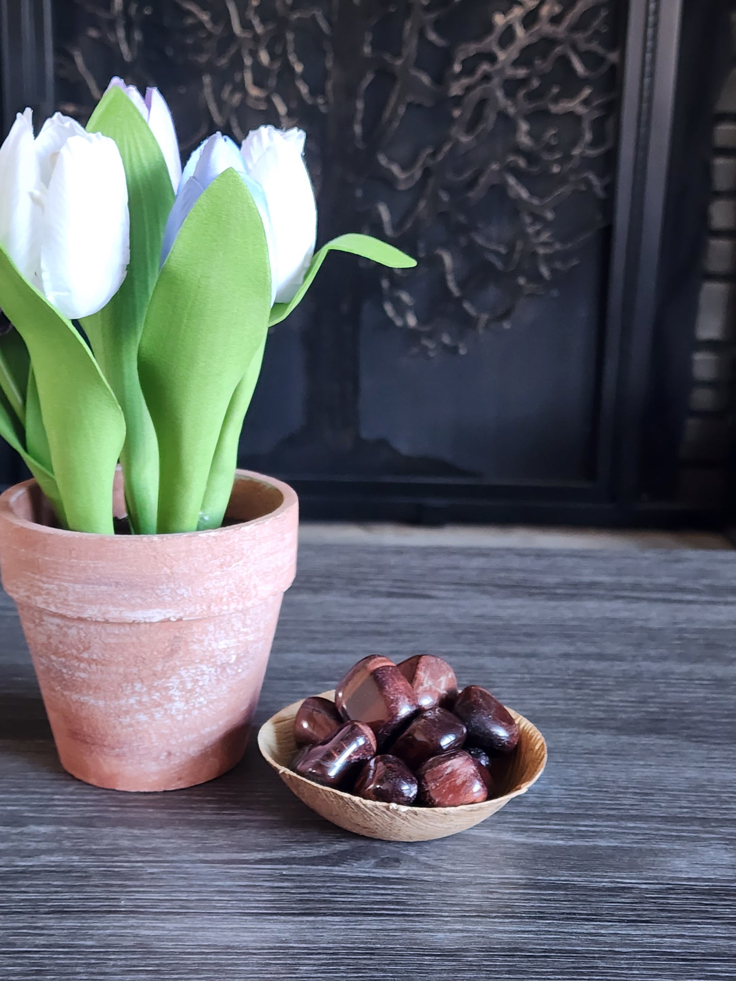 Red Tigers Eye - Tumbled
