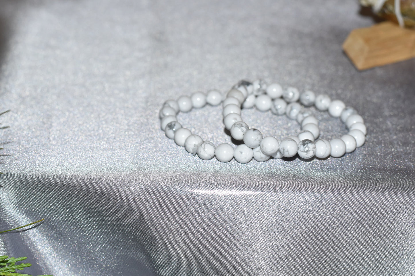 Howlite 8mm Bracelet