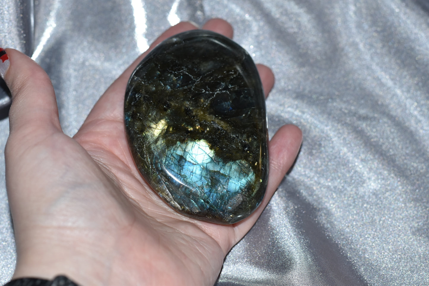 Labradorite Palm Stones