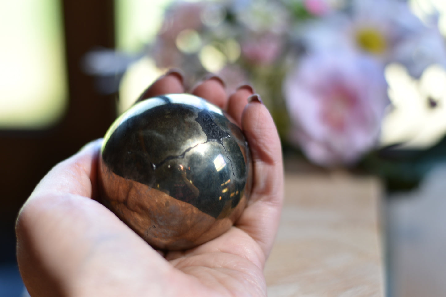 48mm Pyrite Sphere