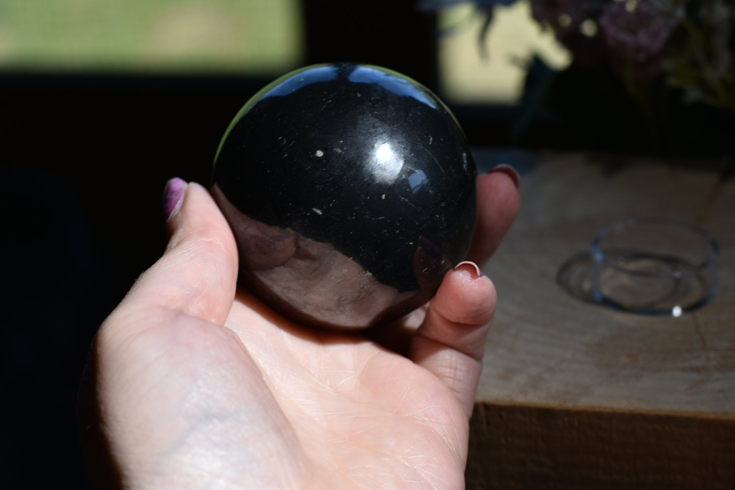 Shungite 53 mm Sphere