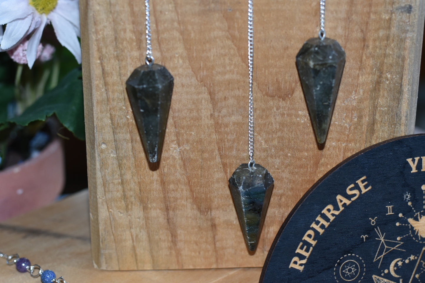 Labradorite Pendulums