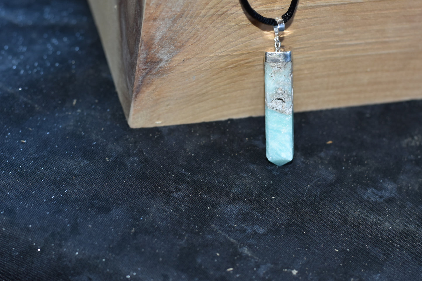 Caribbean Blue Calcite Necklace