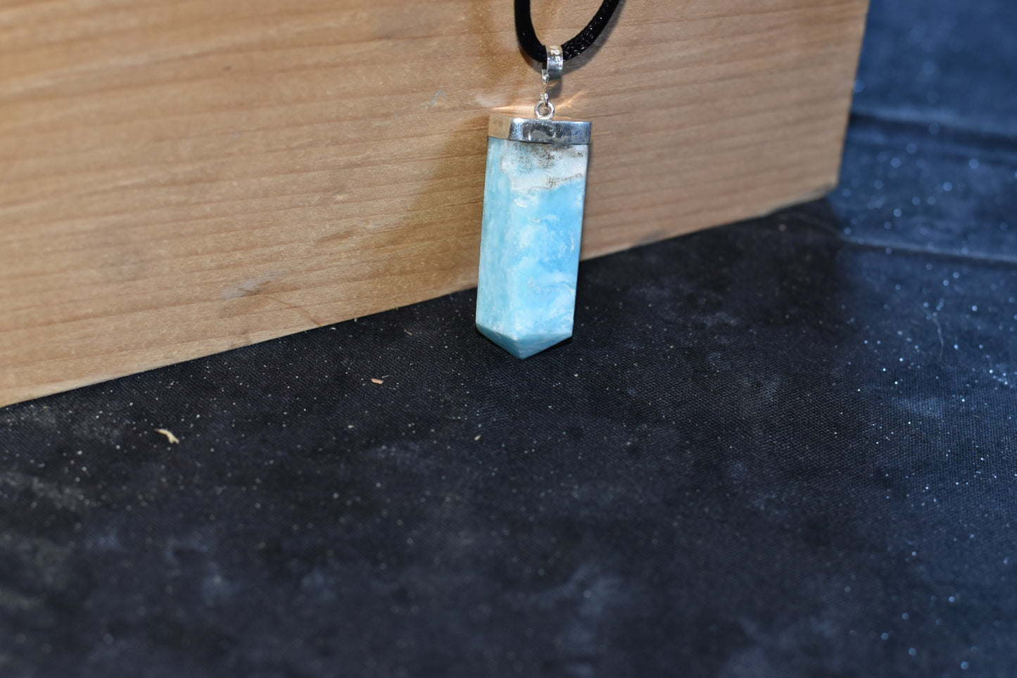 Caribbean Blue Calcite Necklace