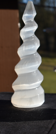 4.5 Inch Selenite Spirals