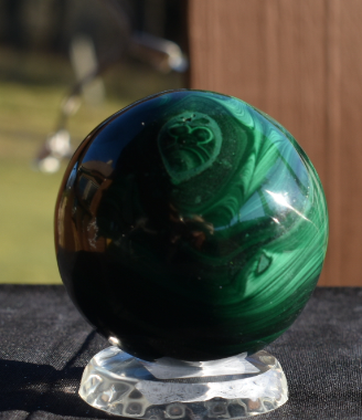 55 mm Malachite Sphere
