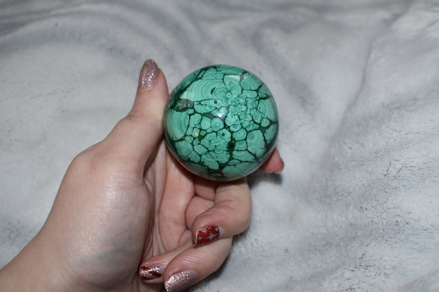 45 mm Malachite Spheres