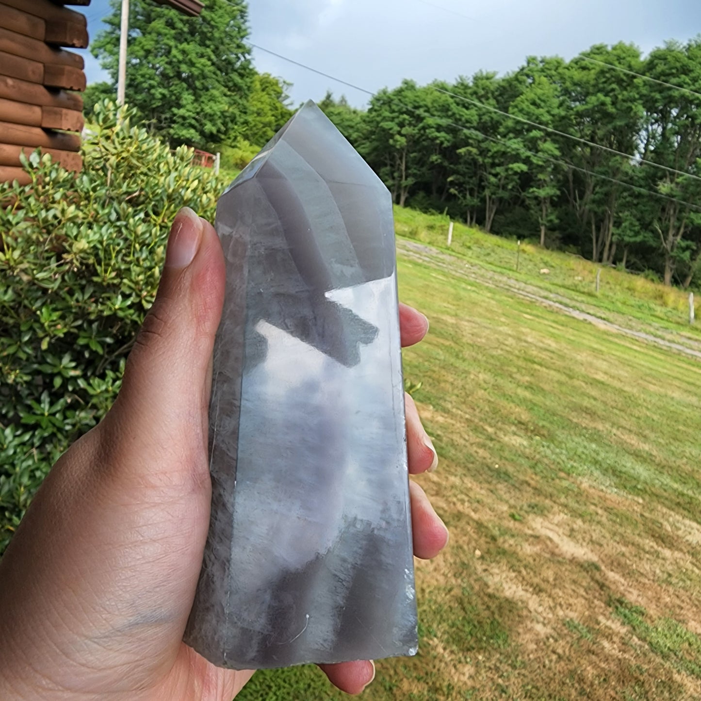 Lace Agate Tower - Large