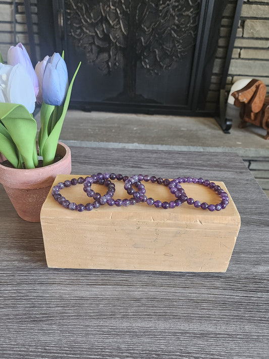 Amethyst Bracelet 8mm
